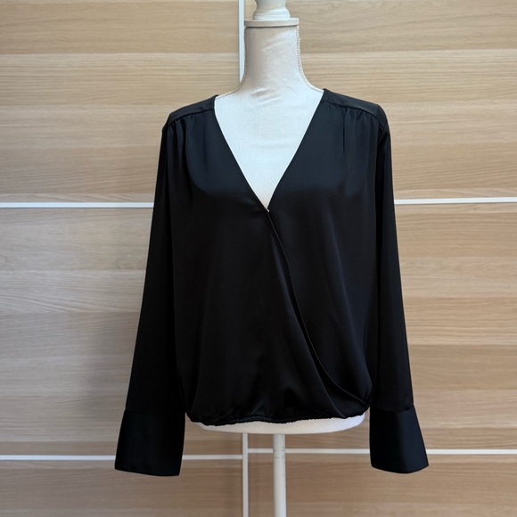 NWOT a new day Crossover Blouse - Picture 2 of 10